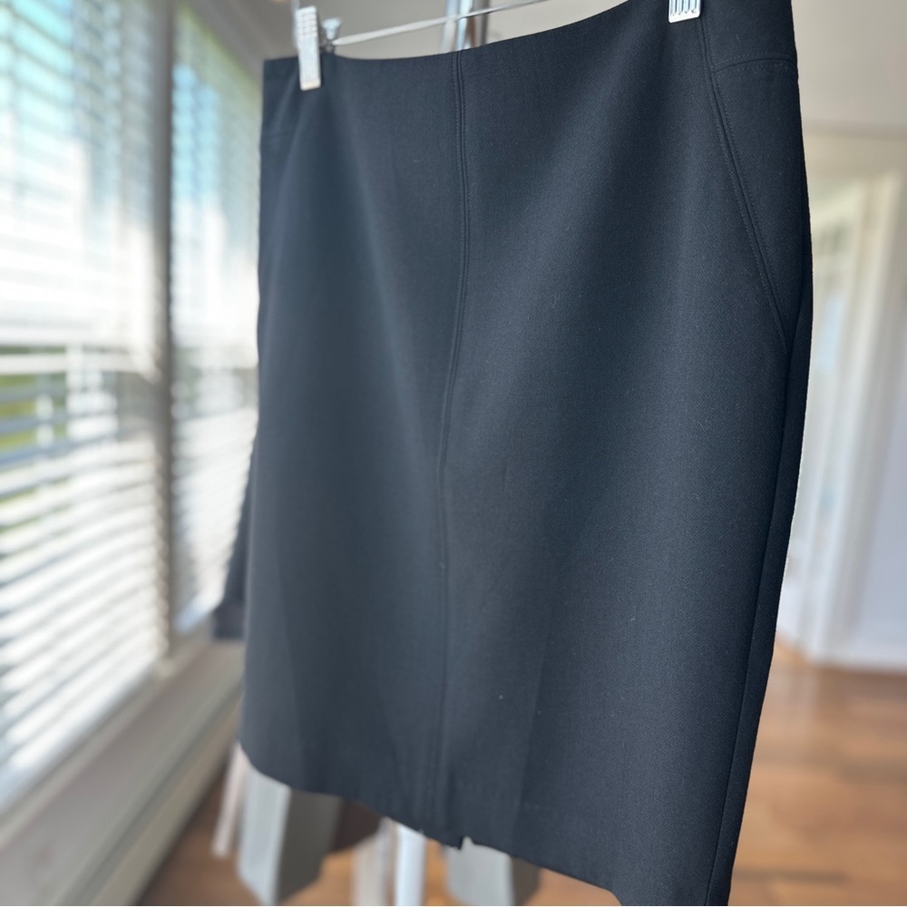 LOFT Classic Women's Pencil Skirt, black, lined, cotton/spandex blend, petite